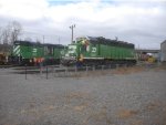 BN 325, 6234 + 6 Boxcars